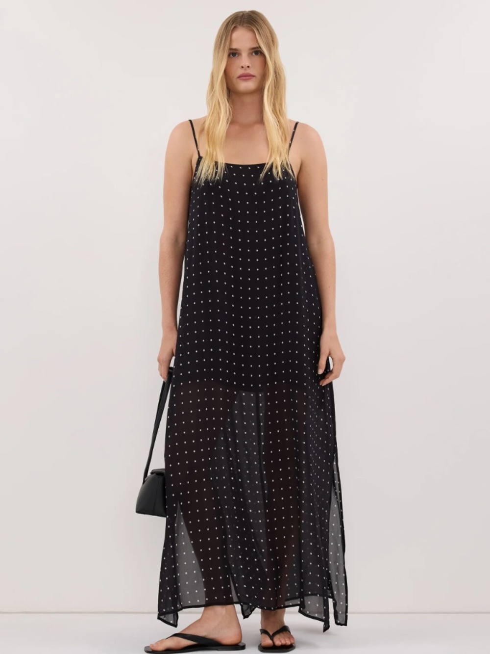 DISSH Vanessa Black Sleeveless Midi Dress. - Picture 4 of 4